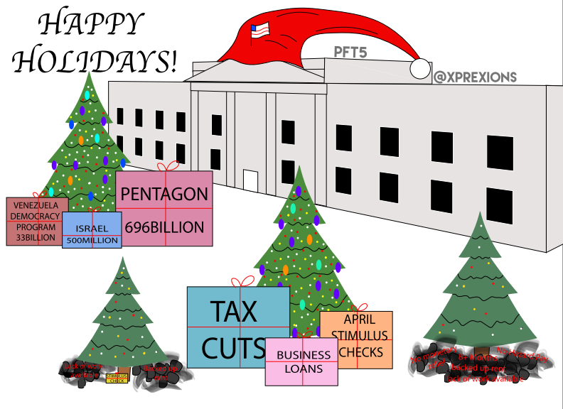 Holiday Gifts - A Cartoon